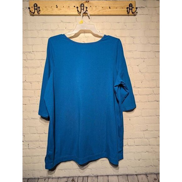 D&Co cold shoulder top size 2x - Picture 2 of 3